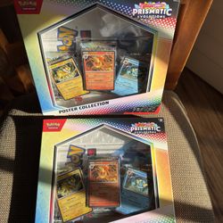 Prismatic Evolutions poster collection (unopened)