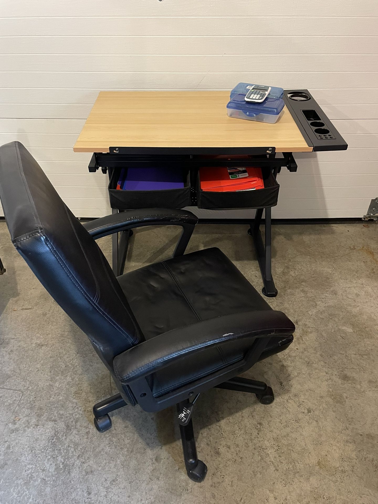 Drawing/Study Desk w/ Chair