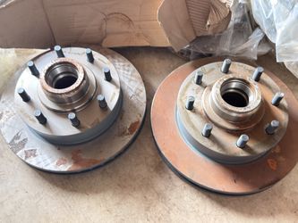 ProStop AX5598P Front Rotor Hub Pair Chevy GMC C2500 C3500 Express Savana 8 Lug
