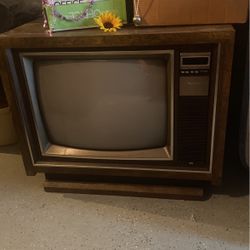 Antique TV still works 