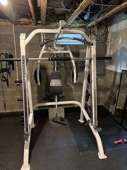 Smith Machine, Pec Deck, Row