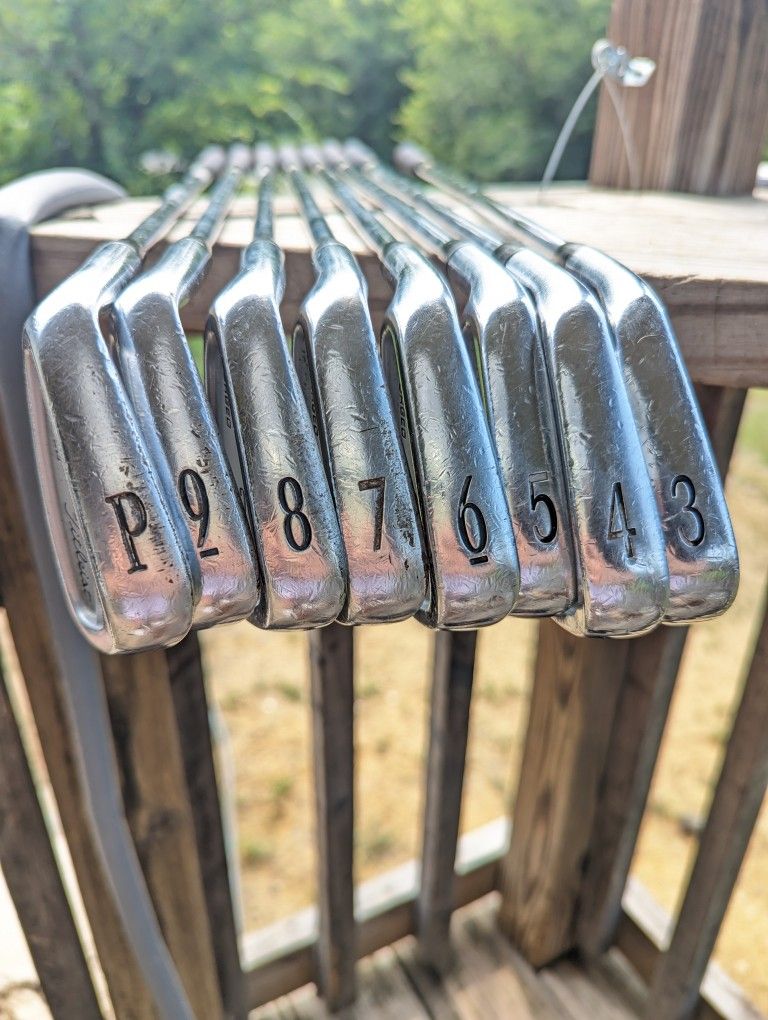 Left Handed Titleist 695 CB Forged Iron Set 