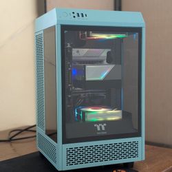 Intel Core i5 12400 + AMD Radeon RX 5700 XT ITX RGB Gaming Desktop PC Computer 