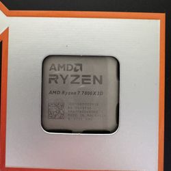 AMD 7800x3D CPU