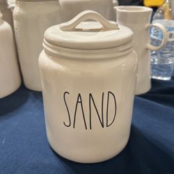 Rae Dunn Jar Sand