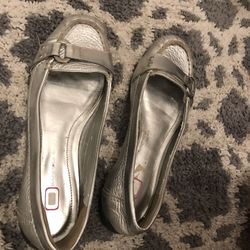 Silver Flats Size 6m