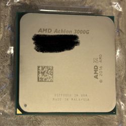AM4 - Athlon 3000G