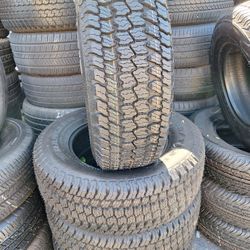 LT 275/65R18/ $400 GOODYEAR SEMI NEW FOUR TIRES