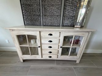 Cream Sideboard