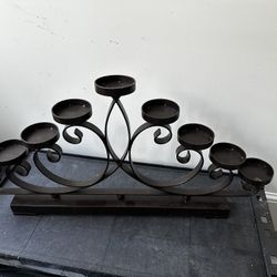 Heavy Cast Iron Candles Stand