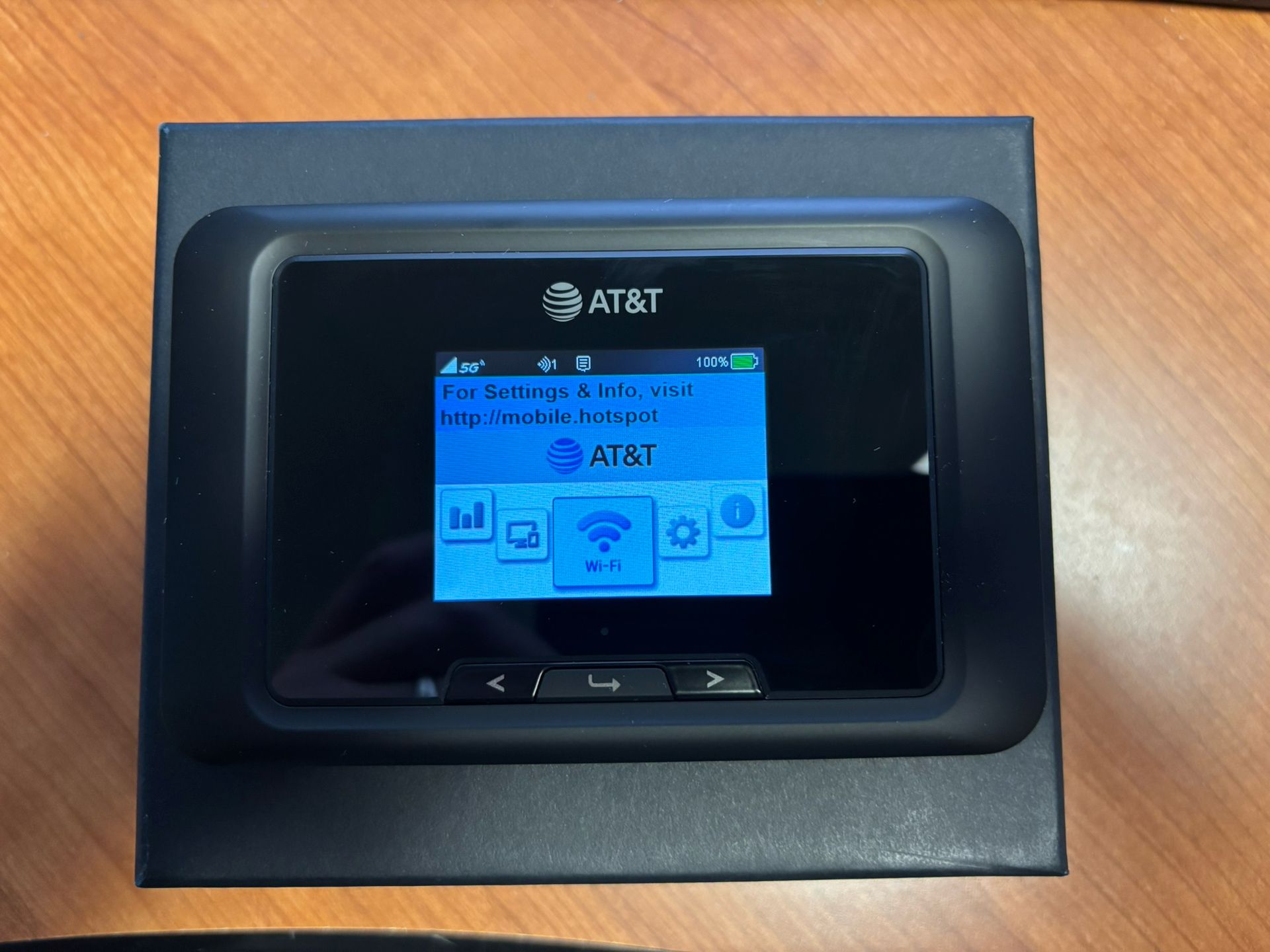 Franklin A50 5G Wireless Hotspot For AT&T, Black