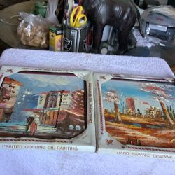 hand Painted Genuine Oil Painted