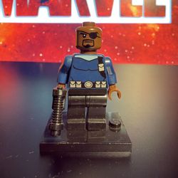 Nick Fury Lego Minifigure 