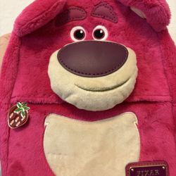 Lotso Loungefly and Matching Wallet 