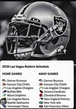 RAIDERS SESSION TICKETS