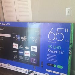 65” Onn Roku Smart TV