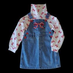 Vtg 90's Dress With Longsleeve 