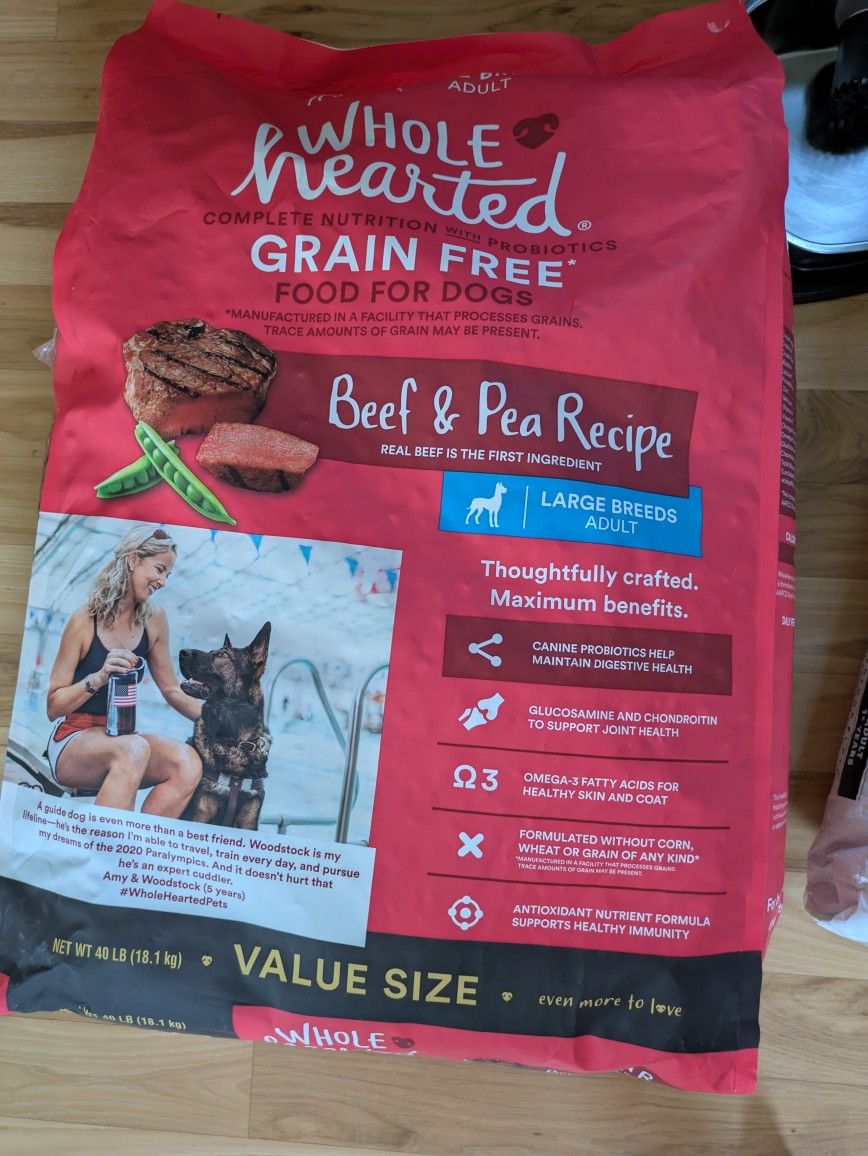Whole Hearted Dog Food 