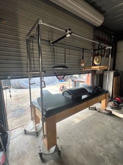 Pilates Cadillac, accessories and pole