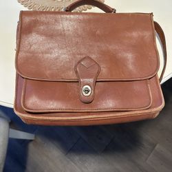 Small Leather Briefcase