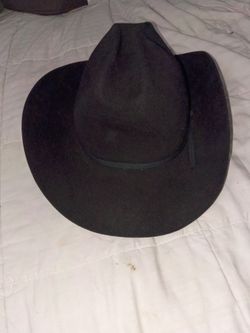 Black Felt Cowboy Hat