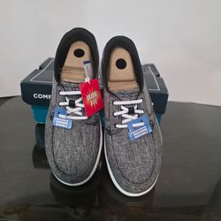Skechers On-The-GO Flex Radiant Sirena Women’s Boat Shoes Size 8.5 Black/Wht NIB