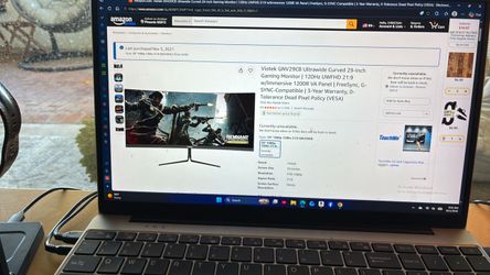 Gaming monitor.  Viotech model Barely used