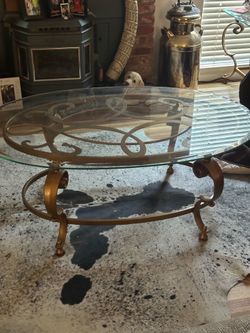 Coffee table and in table