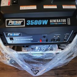 ⚡ BRAND NEW Pulsar 3500W Generator – Never Used! 💪 Includes Box & Manuals 🔌