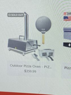 Stainless pizza oven