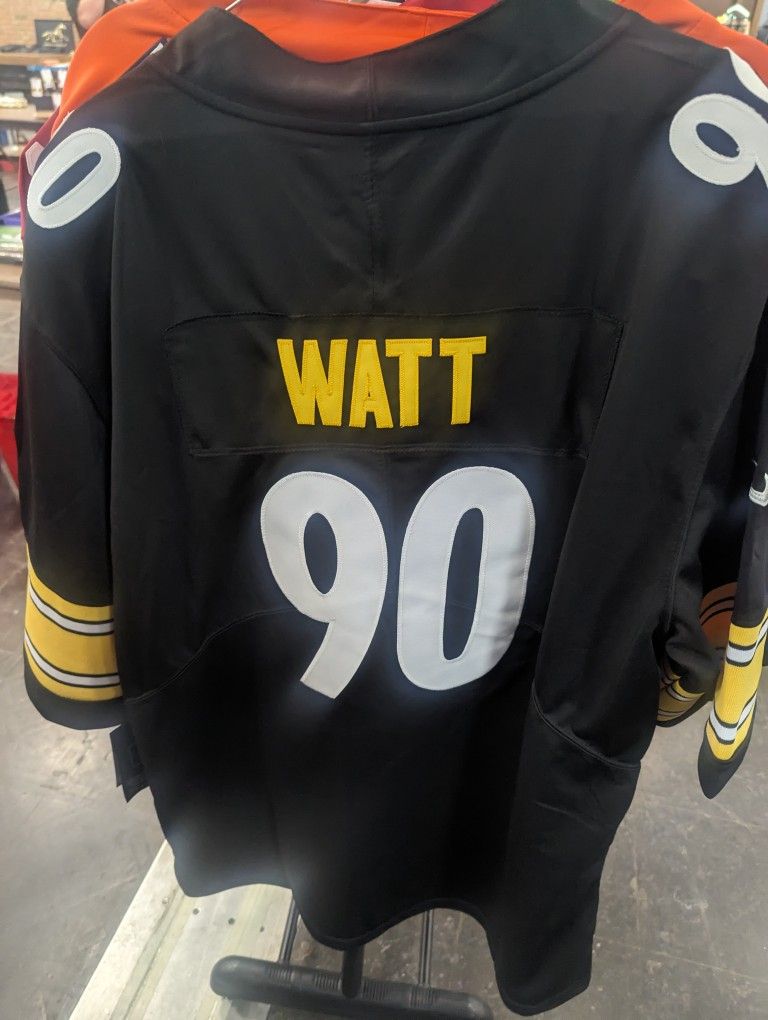 J J Watt Pittsburgh Steelers Jersey Size L