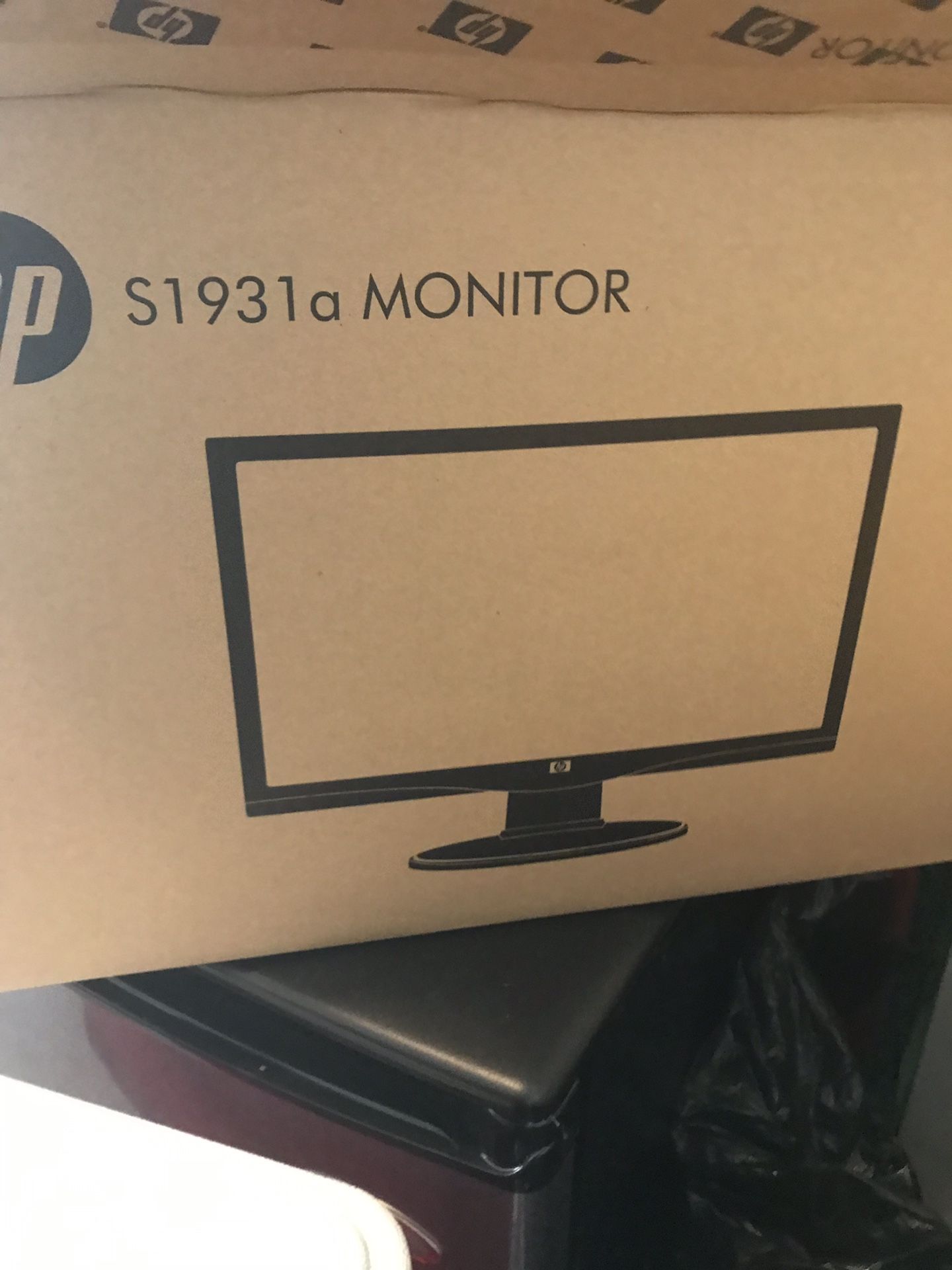 Monitor LCD HP Widescreen de 18.5", Modelo S1931a.