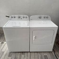 Whirlpool Washer And Electric Dryer Laundry Set
