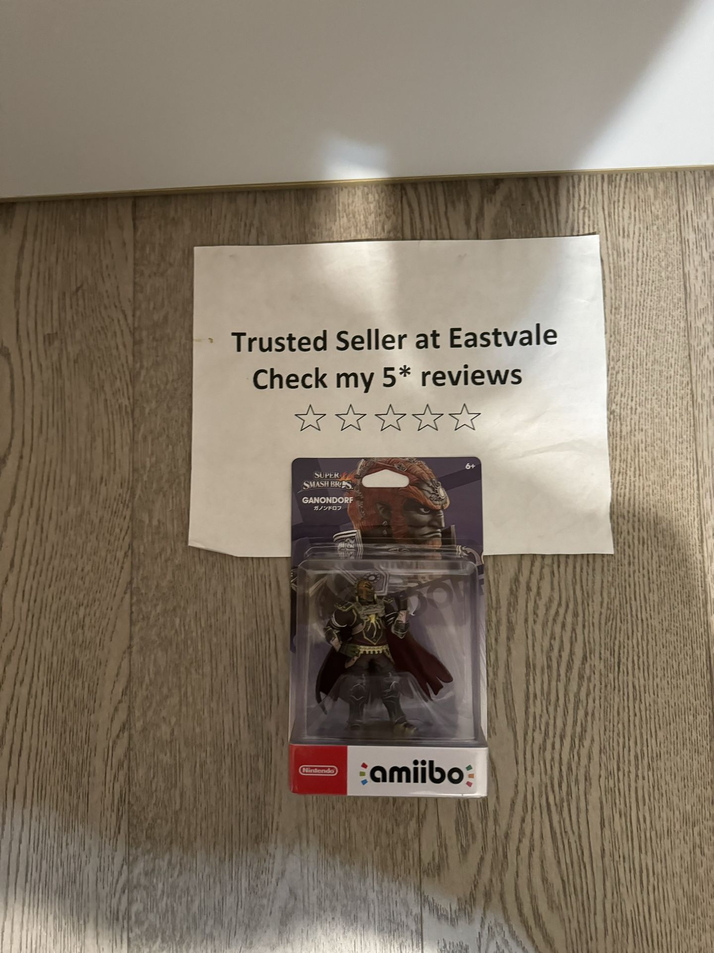 Ganondorf Amiibo Super Smash Bros Series  Nintendo switch Amiibo Zelda- Japan Version