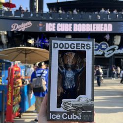Ice Cube Dodgers Bobblehead 