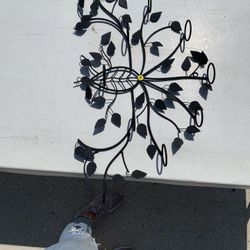 Wrought Iron Candle Holder 