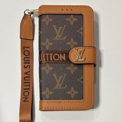 LV Leather Wallet Case For iPhone 13PROMAX 