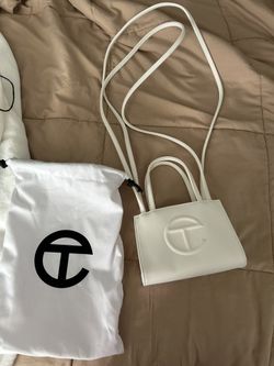 White Small Telfar Bag 