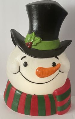 Light Up Talking Snowman Blow Mold