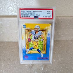 Justin Herbert PSA 9 ( Great Looking Card)
