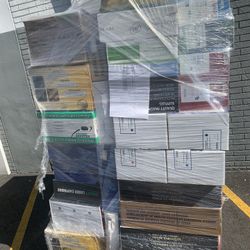 Pallet Lot #1 Of Toner Cartridges 
