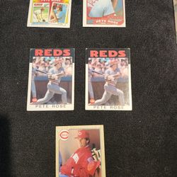 Pete Rose Baseball Cards