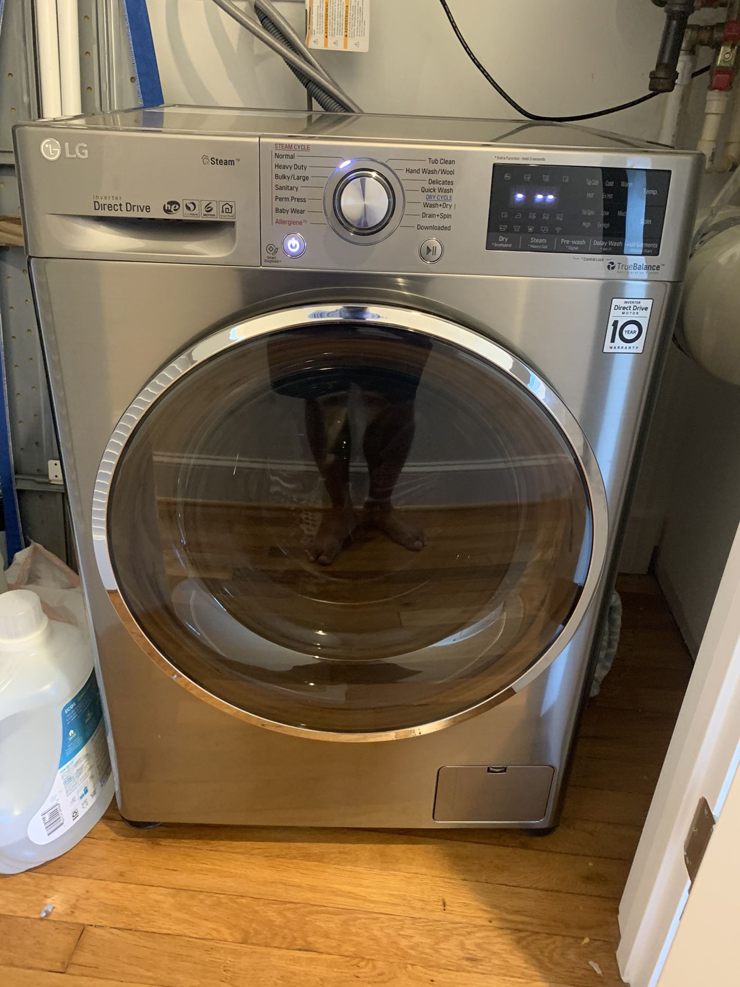 LG Washer +  Dryer Combo Unit 