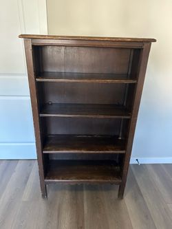 Antique bookshelf