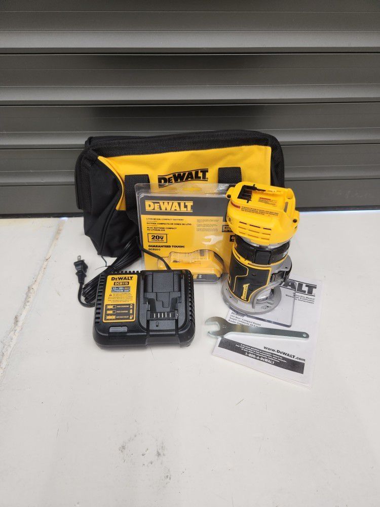 DEWALT 20V Max XR Cordless Router Combo Kit
