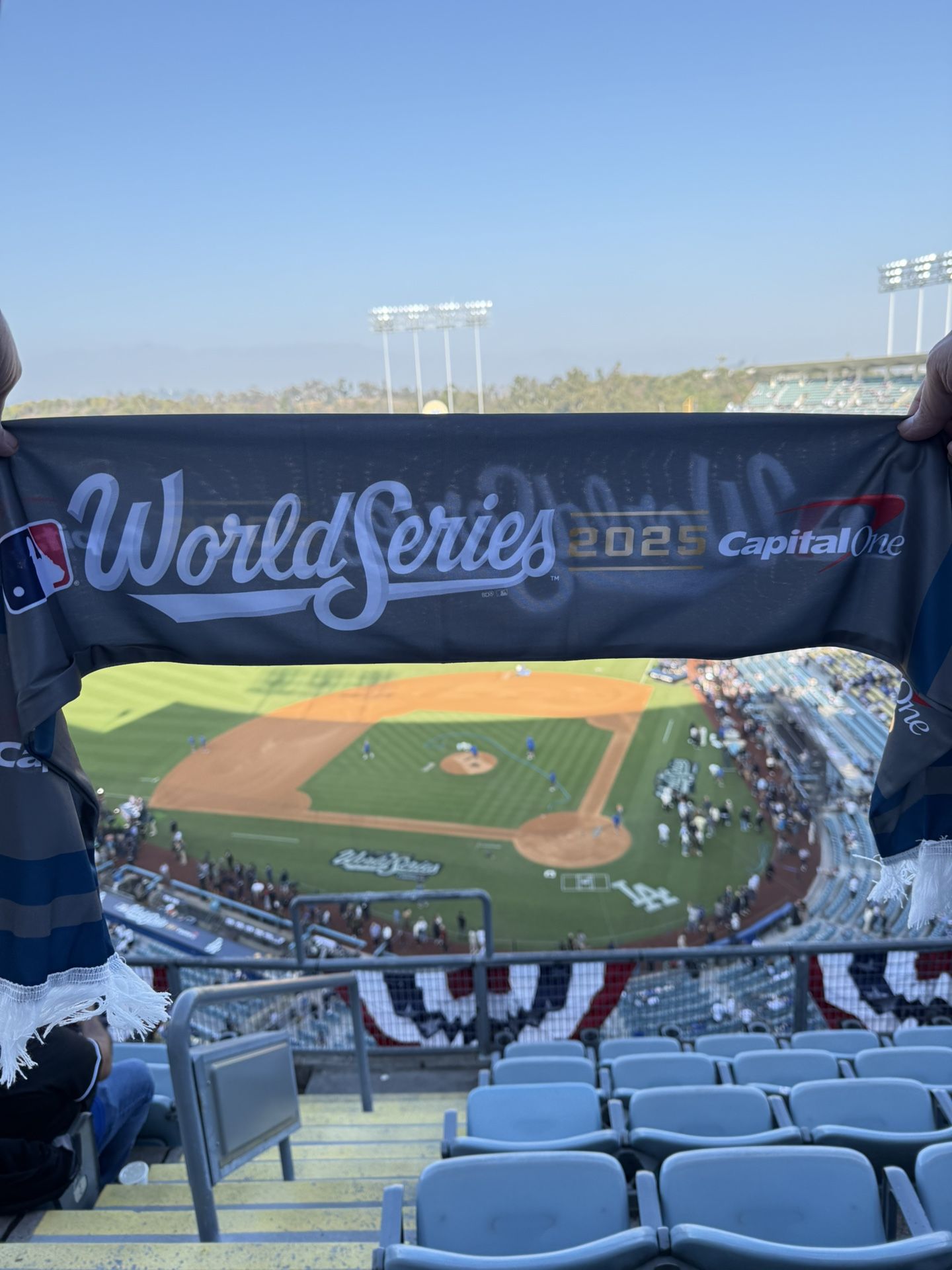 Dodgers 2025 World Series Capital One Scarf