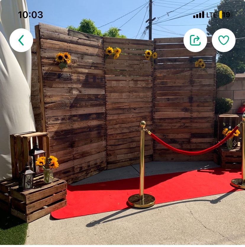 Wood Back Drop 