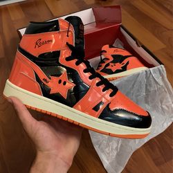 Shooting Stars Patent Leather Sneakers (SIZE 10) 