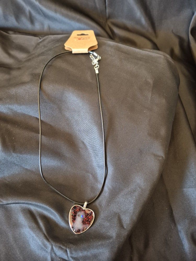 Ghost Resin Necklace 