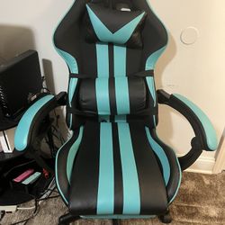 Gamer Chair With Massage Pillow